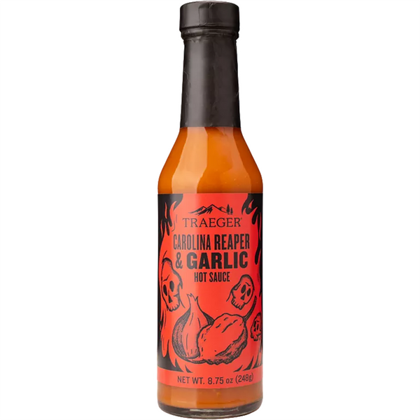 TRAEGER CAROLINA REAPER & GARLIC HOT SAUCE